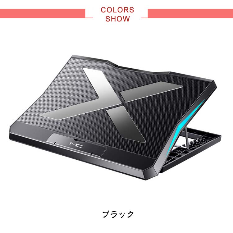 Qoo10] ノートPC 冷却ファン 冷却パッド 静音