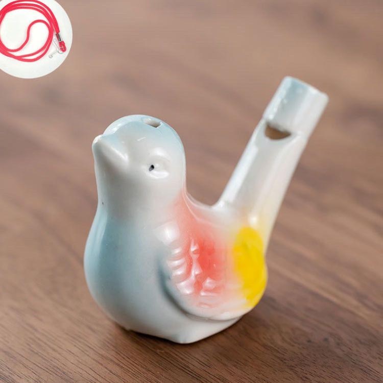 Qoo10] 水笛 水鳥 みずどり 陶器 手作り バー