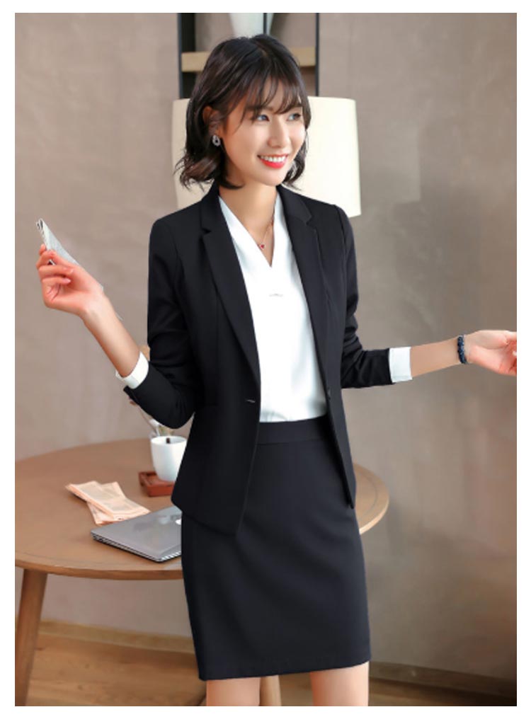 事務服 上下3点セット Diana square☆事務服 上下3点セット ネイビー