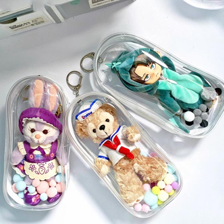 Qoo10] ぬいぐるみ ケース フィギュア ポーチ